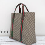 Gucci GG Tender Medium Tote Bag 763287 Dark Coffee
